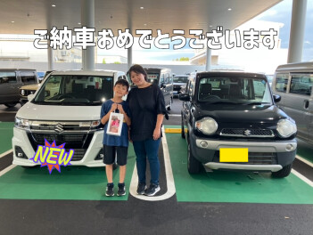 ワゴンRご納車しました！