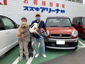 クロスビーご納車しました！！！