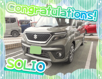 ソリオバンディットをご納車致しました！