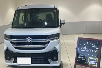 スペーシアカスタム納車しました！