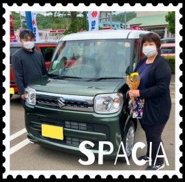 ２トーンのスペーシア納車しました＾＾