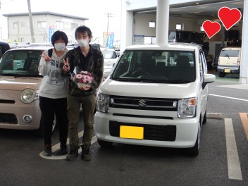 ワゴンRご納車させていただきました☆彡