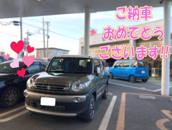 クロスビーご納車させていただきました☆彡