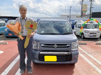 O様にワゴンＲご納車致しました！