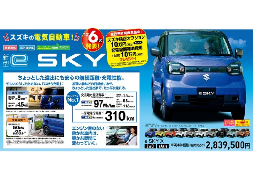 ☆e‐SKY☆ 先行予約特典のご案内
