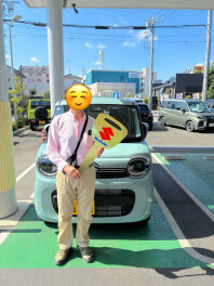 ご納車おめでとうございます。