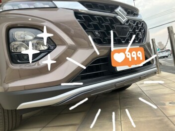 フロンクス　Night Metal仕様の試乗車が登場！
