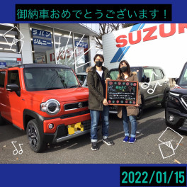 ハスラーのご納車です◎