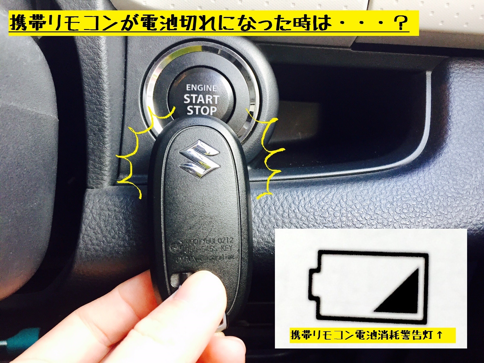 セキュリティーアラーム 鍵が開かない 鍵を開けたらホーンが鳴り出した エンジンがかからない その他 お店ブログ 石東スズキ株式会社 スズキアリーナ浜田