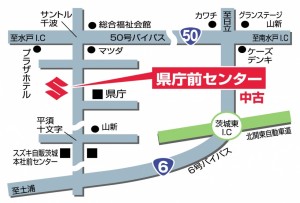 県庁前地図
