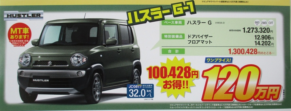 ハスラー G1
