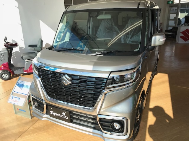 新型スペーシア　展示車２