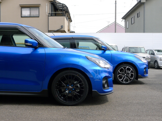 スイフトスポーツ車高調入れました その他 お店ブログ スズキアリーナ伊勢崎中央