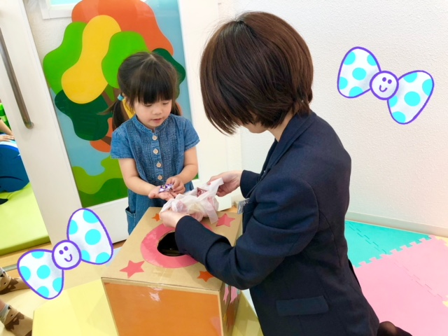 お菓子つかみ取り3