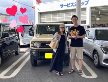 ジムニーご納車させていただきました☆彡