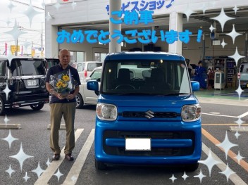 スペーシアご納車させていただきました☆彡