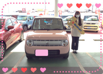 ラパンご納車しました♡