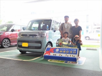 ☆★☆　N様、スペーシアご納車です！　☆★☆