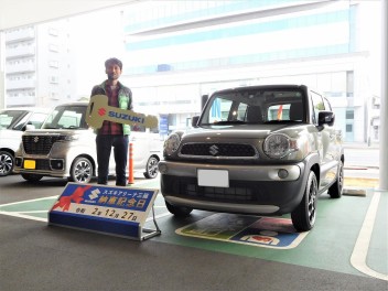 ☆★☆　K様、クロスビーご納車です！　☆★☆