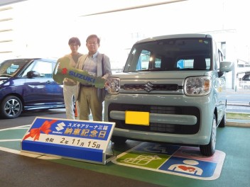 ☆★☆　O様、スペーシアご納車です！　☆★☆