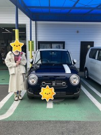 F様　ラパンLCをご納車させていただきました！