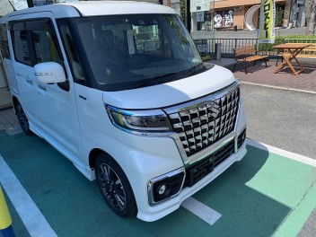 K様　スペーシアカスタムをご納車させていただきました！