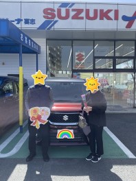 F様　ソリオバンディットご納車させていただきました！