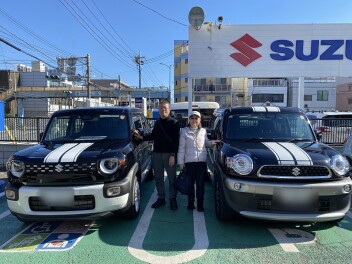 新型クロスビーご納車おめでとうございます！