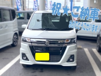 ワゴンRご納車させていただきました☆彡