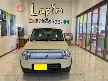 ラパンご納車です！