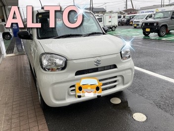 アルトご納車です