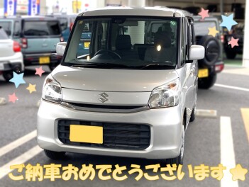 スペーシアご納車させていただきました☆彡