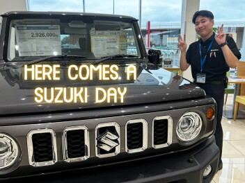 Here comes a suzuki day.