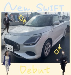 【必見】ついに新型スイフト登場です！！！！