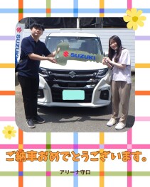 ソリオご納車です(^^)/♪