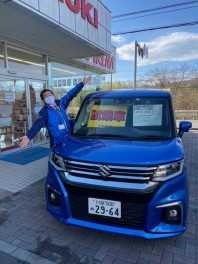 ソリオ試乗車の準備が出来ました！！