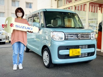 富津市のT様に スペーシア 御納車です★