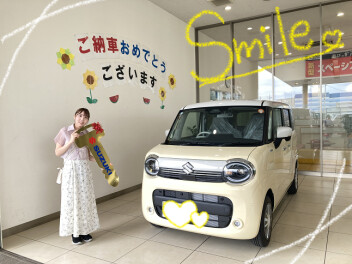ワゴンRスマイルご納車おめでとうございます！！