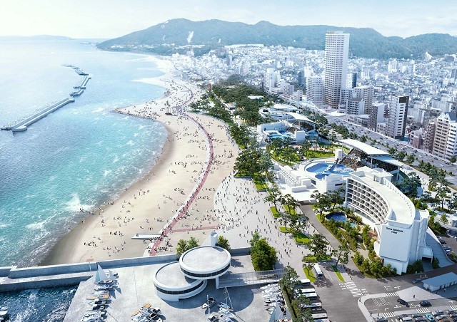 画像:須磨海浜水族園・海浜公園再整備事業認定公募設置等計画(概要)