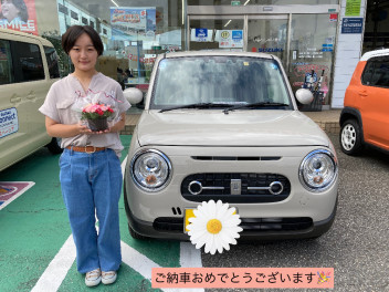 ご納車おめでとうございます！