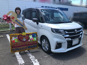 ソリオご納車です！