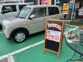 Tさま　ラパン納車式！