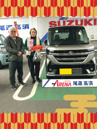★納車★スペーシカスタム　ＨＹＢＲＩＤ　ＸＳ