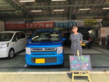 Ｔ様　ワゴンＲご納車