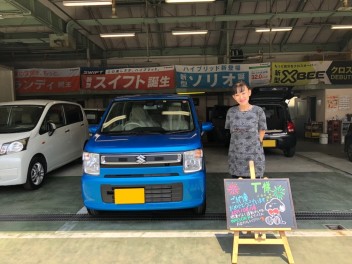 Ｔ様　ワゴンＲご納車