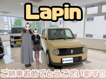 ☆ラパンご納車☆