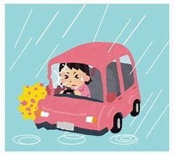 ★夜間雨天時の運転の注意点★