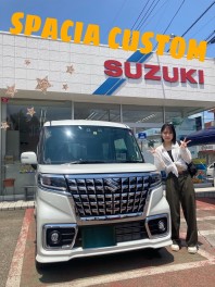 スペーシアカスタムご納車です！！