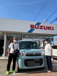 ワゴンＲスマイルご納車です！！！