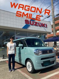 ワゴンＲスマイルご納車です！！